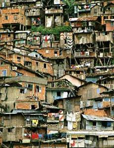 Rio de Janeiro's favelas.
